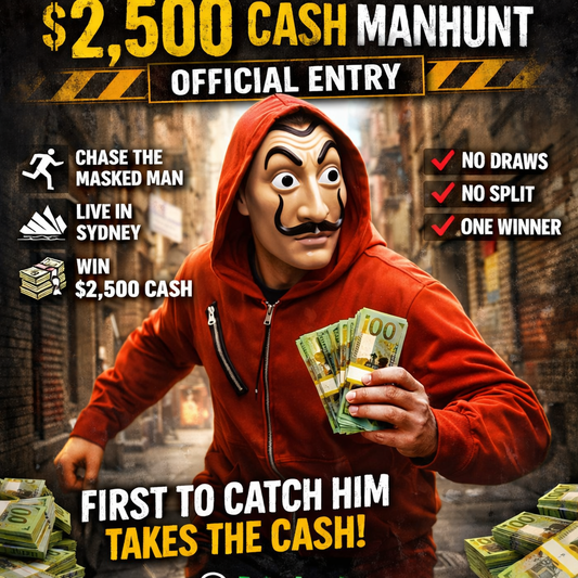 Cash Manhunt Event Team Ticket (2 People)